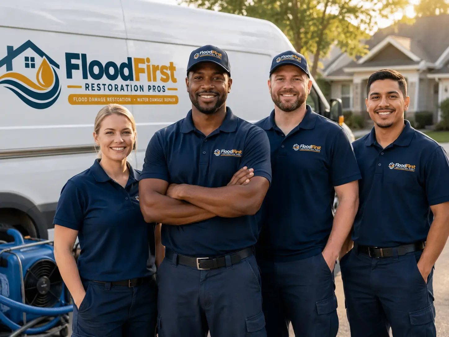 Flood Damage Restoration company in Lawnside, NJ